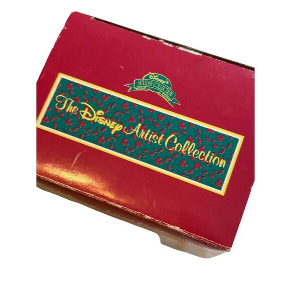 Disney Artist Collection Mickey Mouse A Christmas Carol Figure In Original Box - Picture 2 of 6